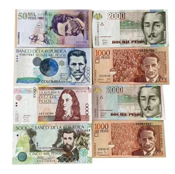 Billete de 20.000 pesos de Colombia por el que darían hasta 450.000 pesos
