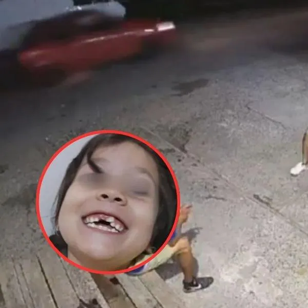 Kim Gómez, niña de 7 años que falleció luego de que dos ladrones la lanzaron de un carro en La Plata, Argentina