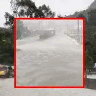 Videos de la fuerte granizada que cayó en Bogotá y Cundinamarca este jueves