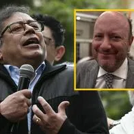 Gustavo Petro y Julio Sánchez Cristo.