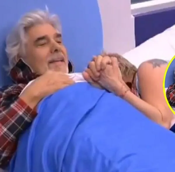 'La casa de los famosos': encuentran a Mauricio Figueroa y 'la Abuela' arrunchados en el cuarto del líder