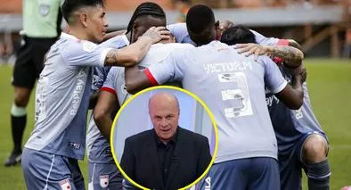 Carlos Antonio Vélez: suspicaz comentario por goleada Santa Fe 7-1 Envigado