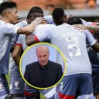 "¿Ahora sí ganan?": suspicaz comentario de Carlos A. Vélez por goleada de Santa Fe 1-7