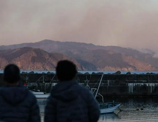 Miles de personas huyen del norte de Japón, arrasado por varios incendios forestales