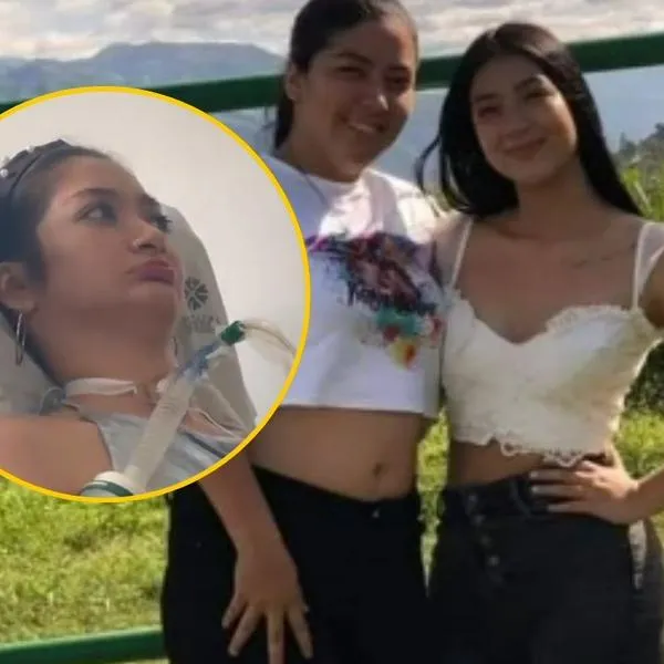 Érika Morales y su hermana Tatiana.