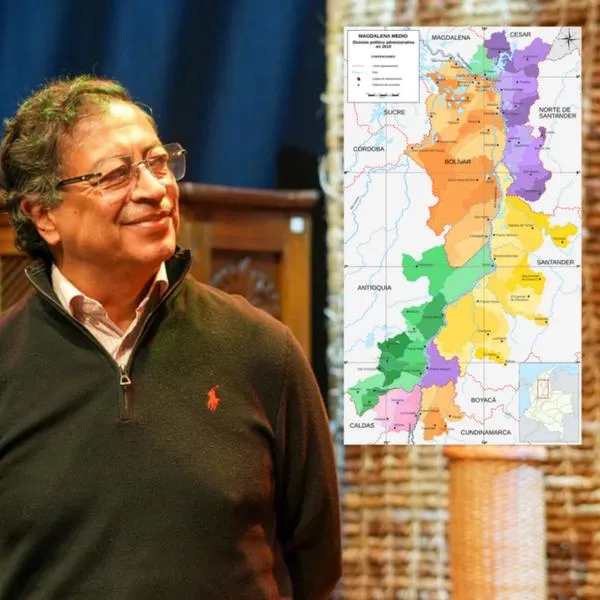 Gustavo Petro dio la idea de que el Magdalena Medio se convierta en nuevo departamento en Colombia