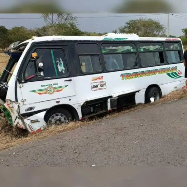 Accidente en Valledupar: se estrelló bus en el que iba equipo de fútbol infantil