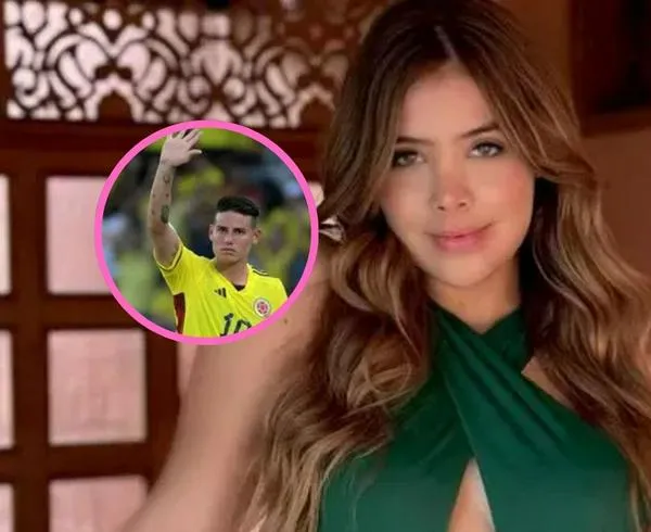 Novia de James Rodríguez y su dura respuesta a las críticas en redes