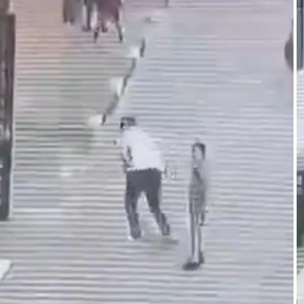 Captura de video accidente con menor en Ciudad Bolívar, Bogotá.
