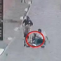 Video de hombre que disparó a su hija en Ciudad Bolívar, sur de Bogotá.