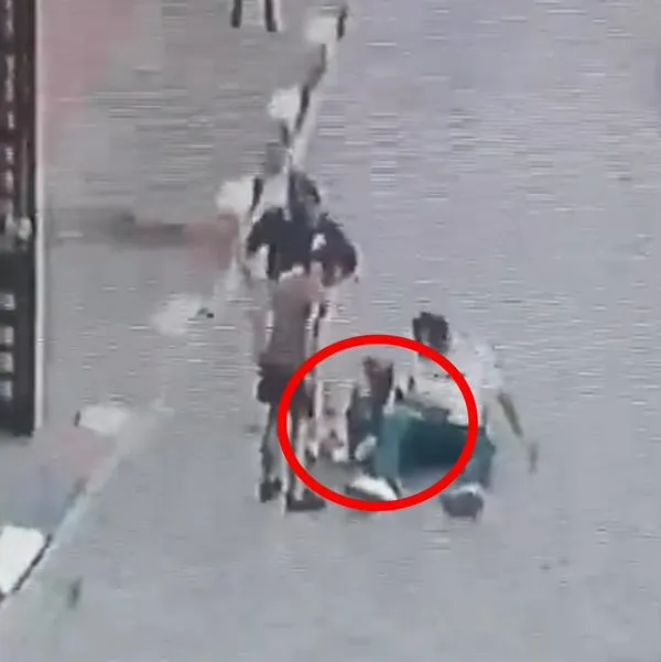 Video de hombre que disparó a su hija en Ciudad Bolívar, sur de Bogotá.