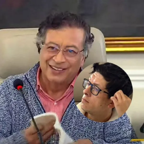 Gustavo Petro, entre risas, le recordó tesis reprobada a mineducación, Daniel Rojas, en consejo de ministros de hoy 3 de marzo de 2025.