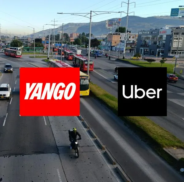 Qué es más barato en Bogotá: Uber, DiDi o Yango.
