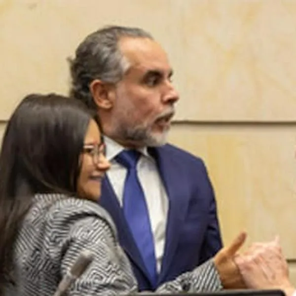 Armando Benedetti en el Congreso. Aseguró que, en el consejo de ministros del 4 de febrero, le vieron la cara de bobo