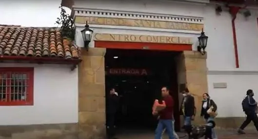 en nota de qué era Hacienda Santa Bárbara, centro comercial en Bogotá que tuvo dueño famoso