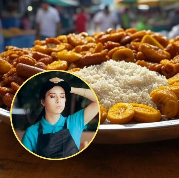 La escasez de arroz en Colombia por el paro haría que el corrientazo, almuerzo tradicional, aumente de precio