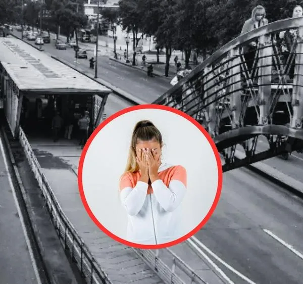 Robo en puente peatonal de Bogotá: mujer reveló cómo la atracaron