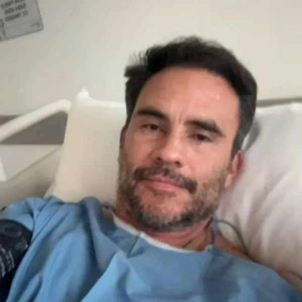 Juan Pablo Raba, en nota sobre que fue hospitalizado