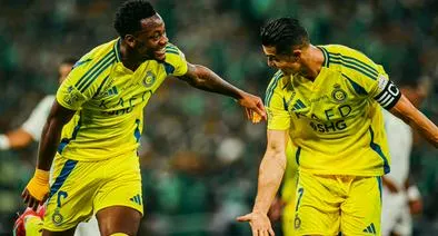 Al Nassr empató con  Al Shabab: Durán suplente y gol polémico Cristiano Ronaldo