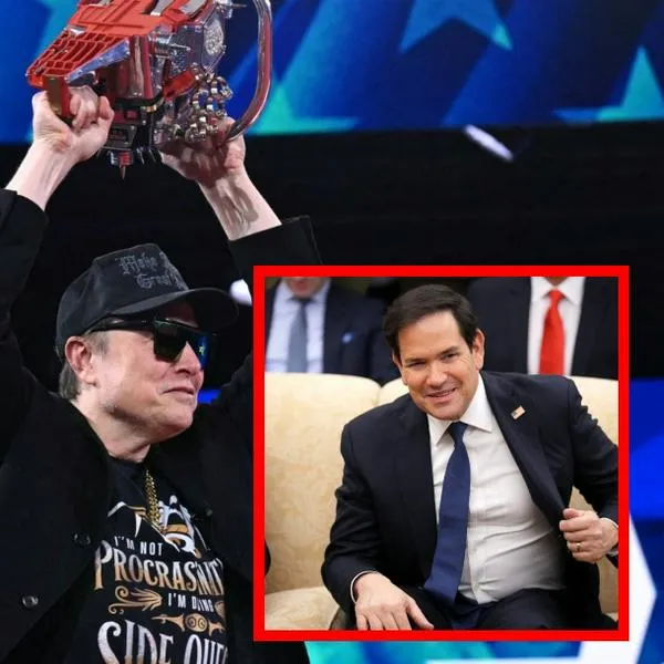 Donald Trump negó pelea entre Marco Rubio y Elon Musk en la Casa Blanca