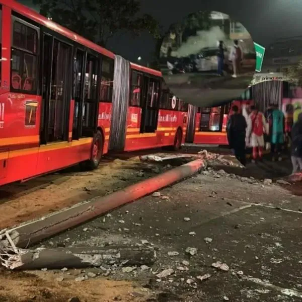 Identidad del conductor de que estrelló a Transmilenio en concierto de Shakita
