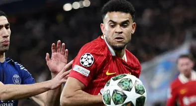 Luis Díaz, en la cuerda floja en Liverpool tras la eliminación en Champions