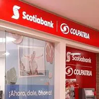 Scotiabank Colpatria y tarjeta de crédito Platinum que vale $ 42.000 a mes