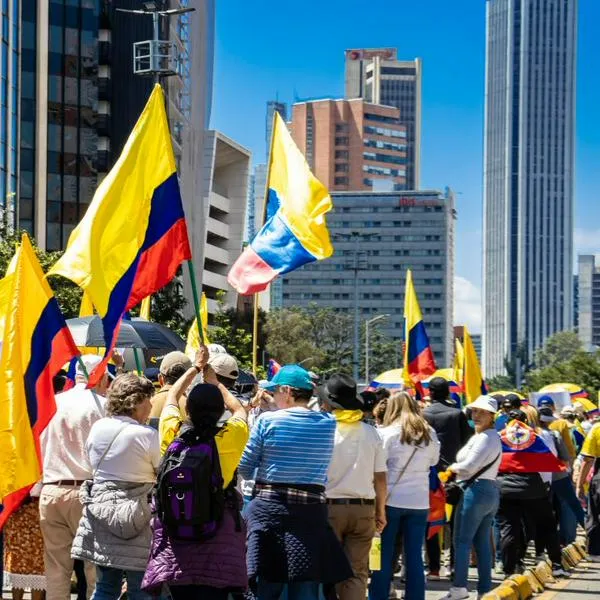 Marchas en Bogotá.