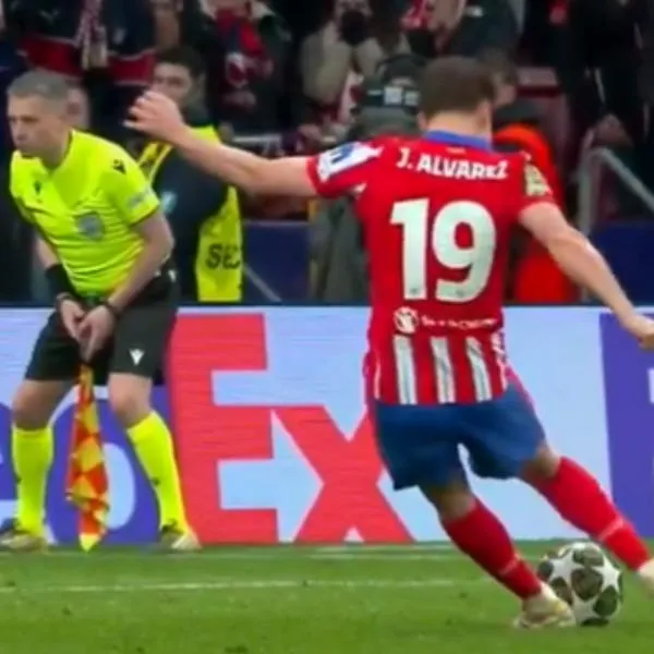 Video penalti polémico Julián Álvarez Atlético Madrid vs Real Madrid, Champions