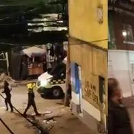 Noche de terror en San Bernardo (Bogotá): videos sobre dura explosión