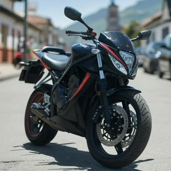 Motos en Colombia.