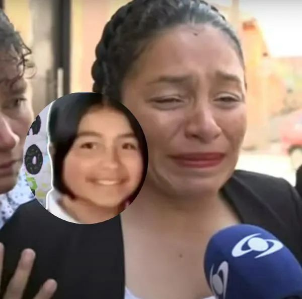 Madre de Emily Villalba y su desgarrador llanto por la muerte de su hija, menor asesinada en Chocontá. Está destrozada. Así la despidieron.