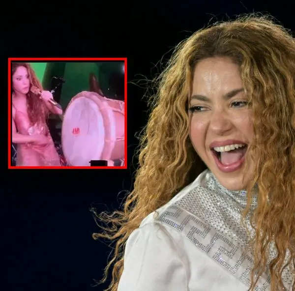 Shakira, a propósito de la reacción que tuvo al romper tambora en pleno concierto: video es viral