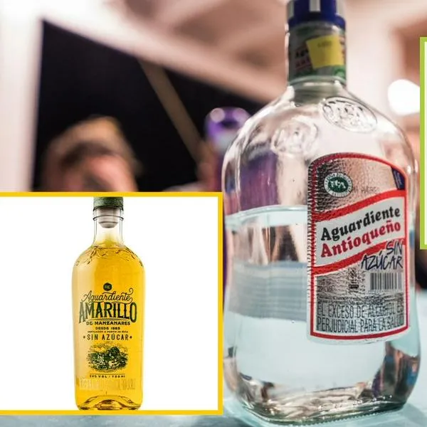 Aguardientes de Colombia.