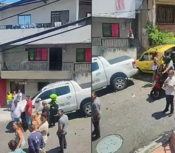 Aparatoso accidente de conductor en Medellín: estrelló dos carros y terminó impactado contra una vivienda. Acá, los detalles del siniestro.