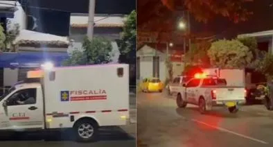 En Girón, Santander, se registró un tiroteo en el que murió un hombre y un niño de 3 años quedó gravemente herido en el cuello. Lucha por su vida.