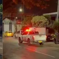 En Girón, Santander, se registró un tiroteo en el que murió un hombre y un niño de 3 años quedó gravemente herido en el cuello. Lucha por su vida.