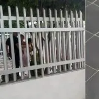 Pelea con borracho en Montería.