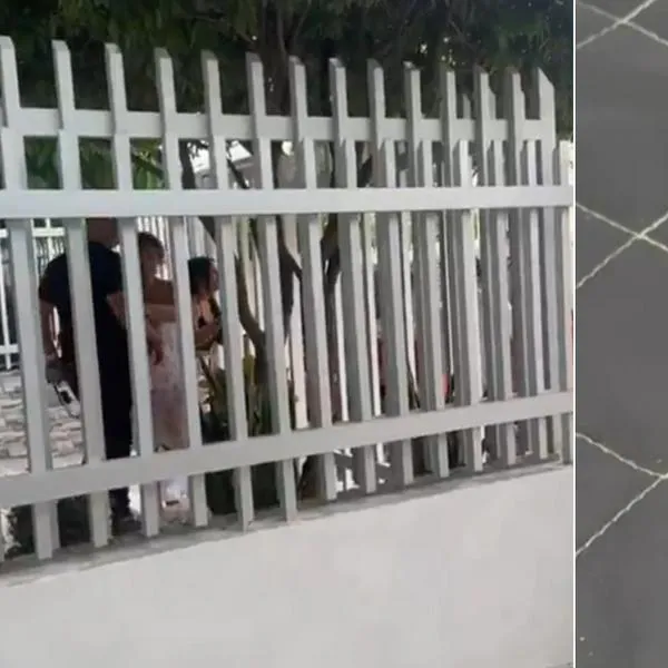 Pelea con borracho en Montería.
