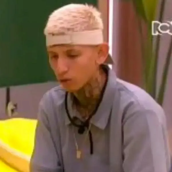 Momento en el que 'La Liendra' llora por el bajo número de votos que recibió en 'La casa de los famosos'