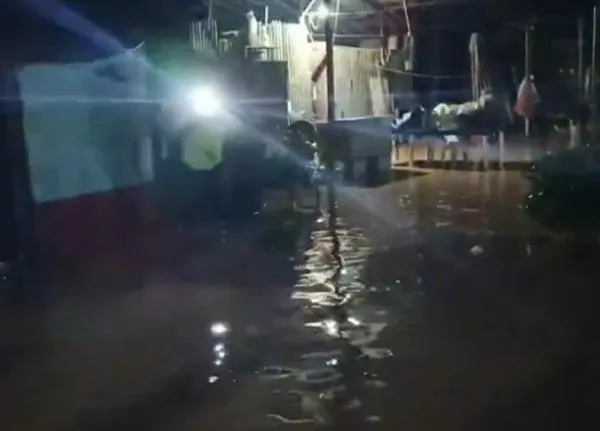 Inundación en Ricaurte (Cundinamarca): el río Magdalena se desbordó y así quedó