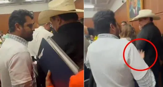 Video de la pelea entre congresistas, por reforma laboral de Gustavo Petro hoy