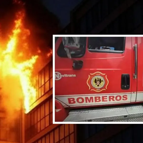 Incendio en Bogotá: caos por llamas que afectaron centro empresarial