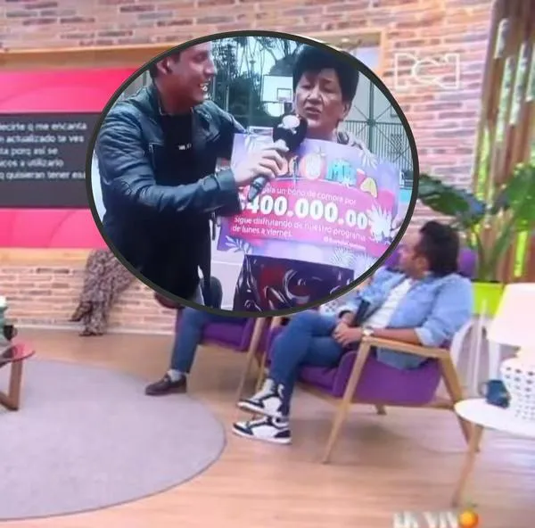 Canal RCN entregó $ 400.000 a señora y respuesta dejó sorprendido al periodista