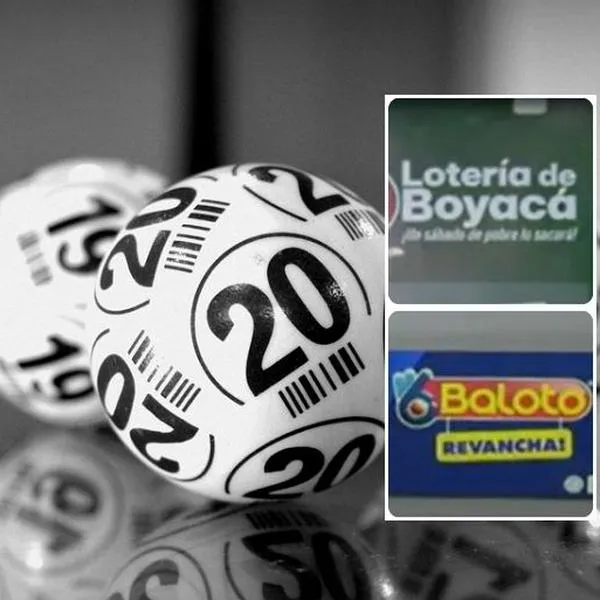 Foto de Baloto y Lotería de Boyacá y balotas, en nota de Baloto y Lotería de Boyacá, resultados de sábado 22 de marzo de 2025, ganadores