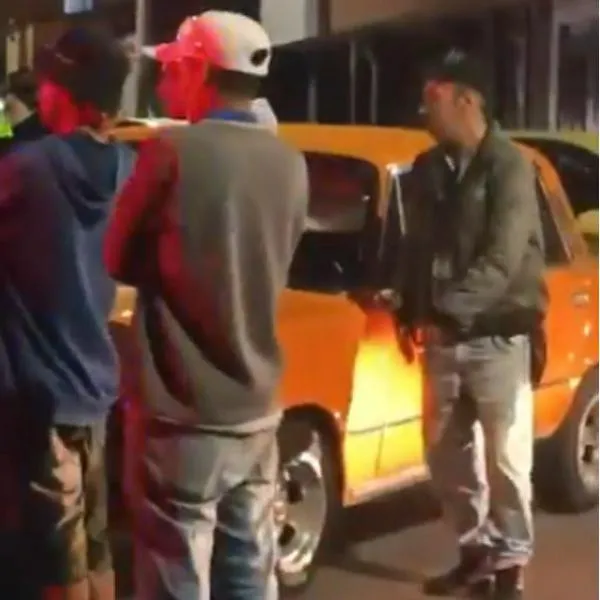 Video de accidente de futbolista de FPC que iba a ser atacado por borrachos