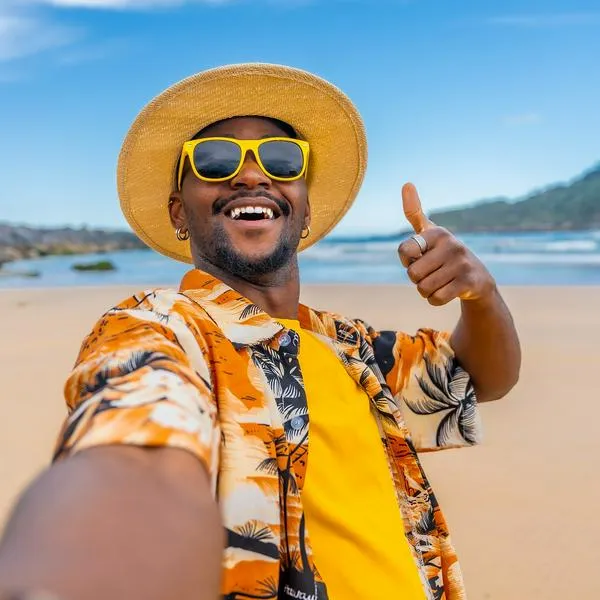 Hombre feliz, en nota sobre cuál es el país más feliz de América Latina, según nuevo 'ranking'