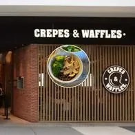 ¿Qué lleva la ensalada Crepes & Waffles? 