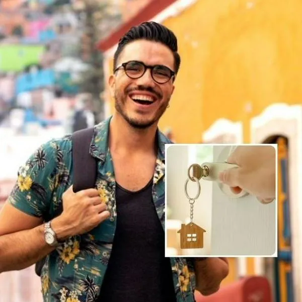 Foto de turista y arriendo, en nota de cómo son rentas cortas para turismo en Colombia y regiones donde más han crecido