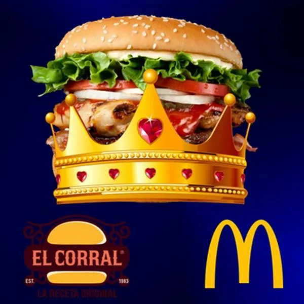 El Corral superó a McDonald's en la competencia de restaurantes de hamburguesas en Colombia